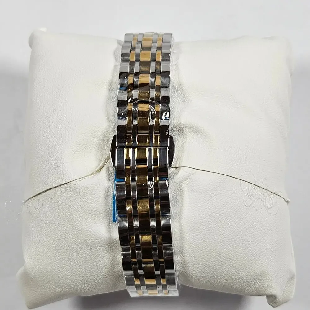 Invicta Womens Rectangular Watch Two Tone Stainless Steel NIB Quartz